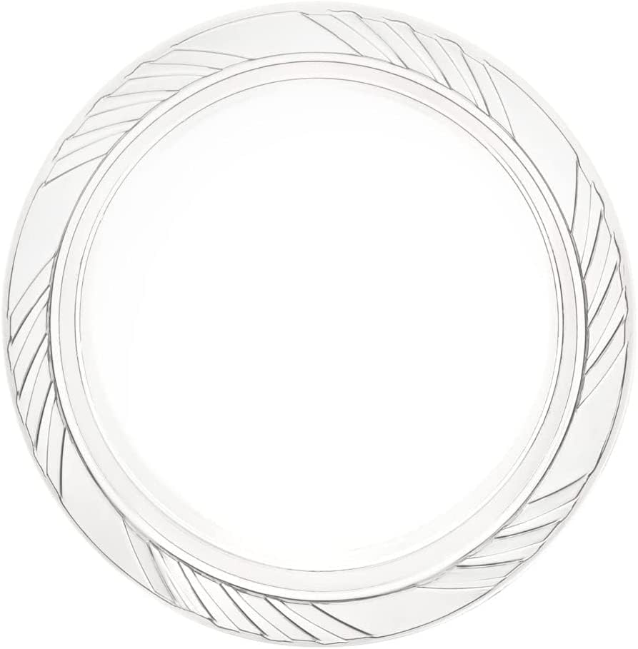 Juego de 200 Platos de Plástico Transparente Munfix - Platos Desechables de 7 Pulgadas para Postres/Ensaladas, Ideal para Fiestas, BBQ, Picnics y - imagen 2