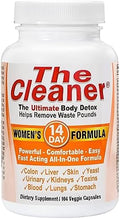 Century Systems The Cleaner Detox, Fórmula Completa de Limpieza Interna para Mujeres, 14 Días, 104 Cápsulas Vegetarianas para Salud Digestiva - imagen 1