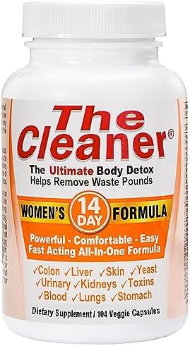 Century Systems The Cleaner Detox, Fórmula Completa de Limpieza Interna para Mujeres, 14 Días, 104 Cápsulas Vegetarianas para Salud Digestiva - imagen 1