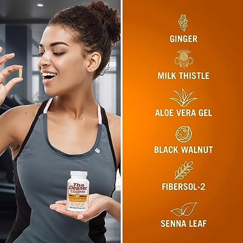 Century Systems The Cleaner Detox, Fórmula Completa de Limpieza Interna para Mujeres, 14 Días, 104 Cápsulas Vegetarianas para Salud Digestiva - imagen 2