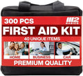 Kit de ros Auxilios M2 BASICS de 300 Piezas, 40 Artículos Únicos, Kit Médico de Emergencia con Bolsa Organizada para Casa, Auto, Viajes y Más - imagen 1