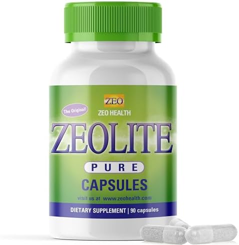 Cápsulas de Zeolita Pura | Detox de Zeolita, Fuerza Extra | Limpieza Completa para Mujeres y Hombres | Polvo de Clinoptilolita Orgánica Activada 94%, - imagen 1