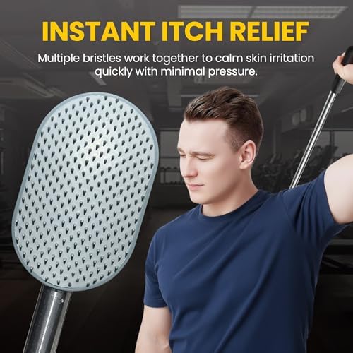 Rascador de Espalda Extensible, Masajeador de Cuero Cabelludo y Exfoliador, Regalos para Hombres y Mujeres, Doble Cara, Alivio de Picazón, Superficie - imagen 2