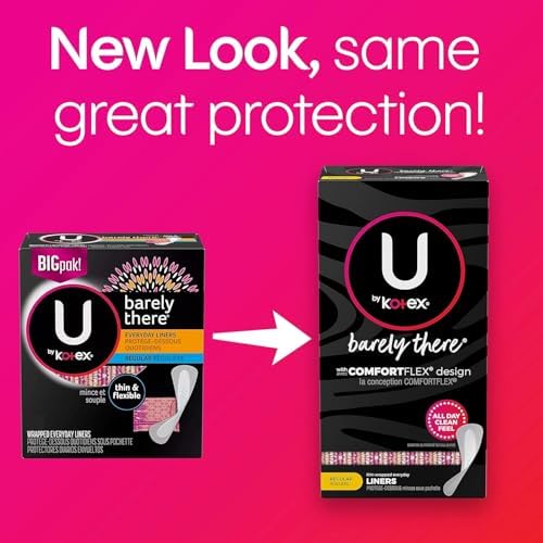 U by Kotex Barely There Thin Lines - Paquete de 50 unidades, 3 paquetes - imagen 4