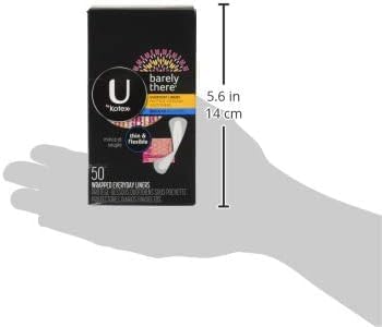 U by Kotex Barely There Thin Lines - Paquete de 50 unidades, 3 paquetes - imagen 5