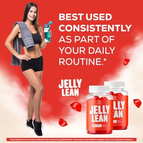 Gomitas Jelly Lean - Fórmula Premium Avanzada de Máxima Potencia, Vitaminas Naturales para la Salud y Bienestar, 60 Gomitas para 1 Mes - imagen 5