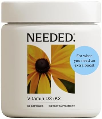 Needed. Vitaminas Prenatales D3/K2 Expertamente Formuladas | Fertilidad, Embarazo, Lactancia y Postparto, Inmunidad Saludable y Desarrollo Óseo | 60 - imagen 1