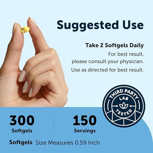 Suplementos de Aceite de Pescado Omega-3 Extra Fuerte Micro Ingredients 1,000mg por Porción, 300 Cápsulas Blandas | Sabor Limón | Sin Eructos | EPA - imagen 4