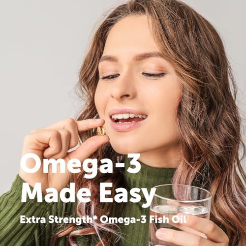 Suplementos de Aceite de Pescado Omega-3 Extra Fuerte Micro Ingredients 1,000mg por Porción, 300 Cápsulas Blandas | Sabor Limón | Sin Eructos | EPA - imagen 5
