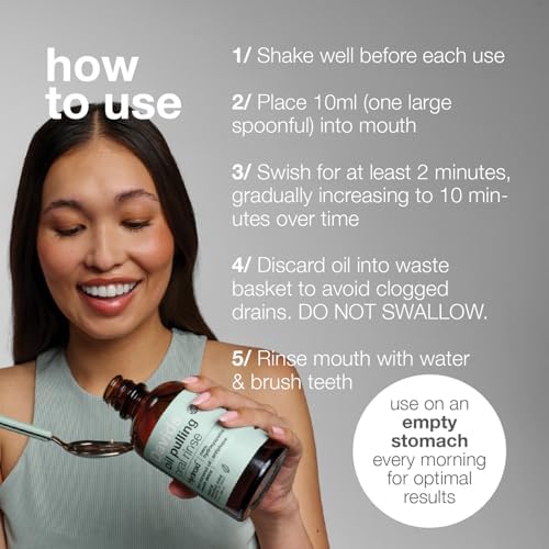 Enjuague Bucal Davids Nano Hydroxiapatita con Aceite de Coco MCT, 9 oz, Promueve Salud Dental y Blanqueamiento Natural, Sabor Menta - imagen 5