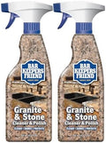 Limpiador y Pulidor Bar Keepers Friend para Granito y Piedra (25.4 oz) - Ideal para Piedra Natural, Fabricada y Pulida, Cuarzo, Silestone, Esteatita, - imagen 1