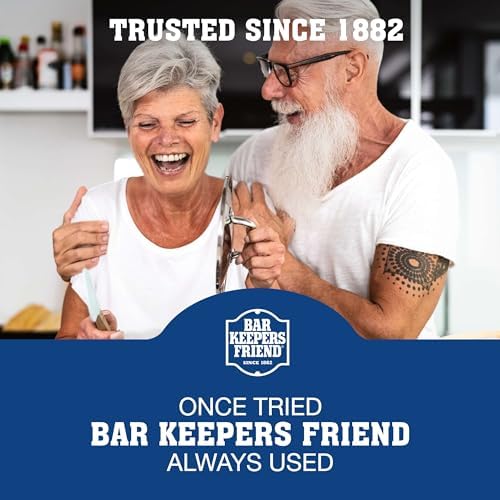 Limpiador y Pulidor Bar Keepers Friend para Granito y Piedra (25.4 oz) - Ideal para Piedra Natural, Fabricada y Pulida, Cuarzo, Silestone, Esteatita, - imagen 7