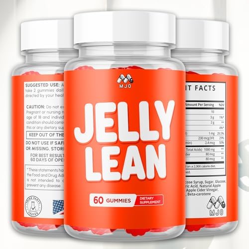 Gomitas Jelly Lean, Gomitas Oficiales con Ingredientes Naturales, Fórmula Avanzada de Vitaminas JellyLean para Salud y Bienestar, Soporte - imagen 2