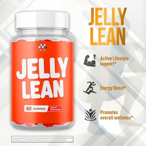 Gomitas Jelly Lean, Gomitas Oficiales con Ingredientes Naturales, Fórmula Avanzada de Vitaminas JellyLean para Salud y Bienestar, Soporte - imagen 4