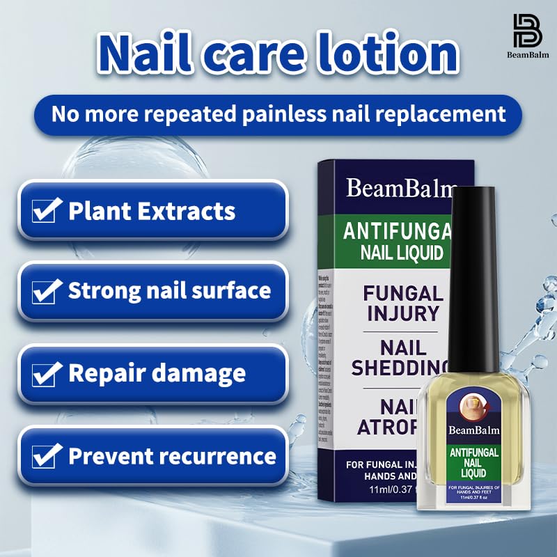 BeamBalm Tratamiento Máxima Potencia para Hongos en Uñas - Gotas Líquidas de Acción Rápida para Uñas de Manos y Pies, Restaura y Repara Uñas Dañadas - imagen 4