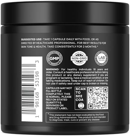 Suplemento de Astaxantina 24mg + Licopeno 50mg - Fuerza Clínica de Carotenoides para la Piel - 100% Natural de Microalgas - Mejores Suplementos para - imagen 3