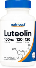 Nutricost Luteolina 100mg 120 Cápsulas - Apto para Vegetarianos, No Transgénico, Libre de Gluten - imagen 1