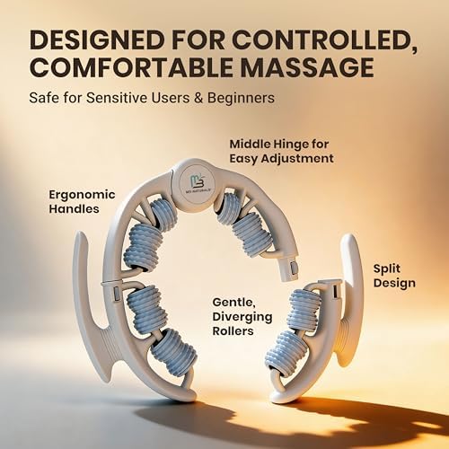 Rodillo Anticelulitis y Masajeador de Drenaje Linfático | Fascia Blaster para Piel Contorneada y Suave | Herramienta para Brazos, Piernas, Abdomen y - imagen 3
