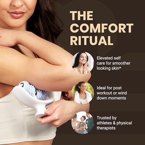 Rodillo Anticelulitis y Masajeador de Drenaje Linfático | Fascia Blaster para Piel Contorneada y Suave | Herramienta para Brazos, Piernas, Abdomen y - imagen 8