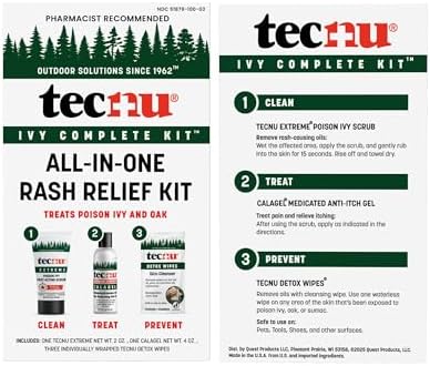 Kit Completo Tecnu, la Solución Todo-en-Uno para Erupciones por Hiedra Venenosa y Roble - imagen 8