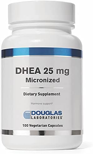Cápsulas de DHEA 25 mg Micronizado de Douglas Laboratories - Apoya el Balance Hormonal, Inmunidad, Cerebro, Salud Ósea y Metabolismo - 100 Cápsulas - imagen 1