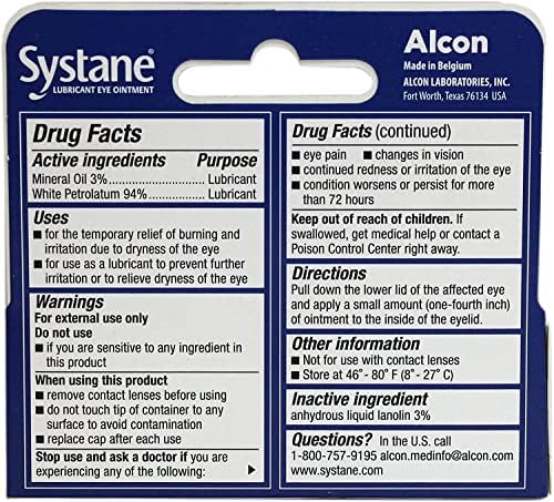 Ungüento para los Ojos Systane Nighttime para Ojos Secos (Paquete de 2) - imagen 2