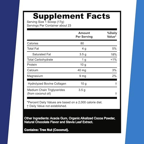 Superior Source Keto Collagen - Polvo de Colágeno con Aceite MCT - Apoya Cabello, Piel, Uñas y Salud Articular - Sin Lácteos - Chocolate, 14 oz - imagen 2