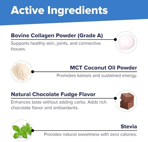 Superior Source Keto Collagen - Polvo de Colágeno con Aceite MCT - Apoya Cabello, Piel, Uñas y Salud Articular - Sin Lácteos - Chocolate, 14 oz - imagen 7