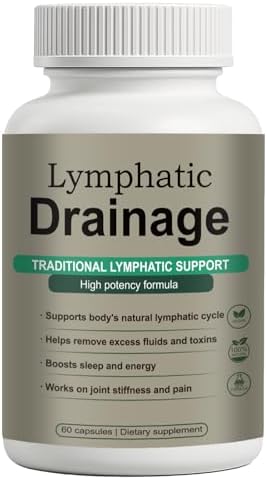 Cápsulas de Drenaje Linfático – Mezcla Herbal Natural con Diente de León, Bardana, Algas Marinas y Equinácea – Apoya la Circulación y el Equilibrio - imagen 1