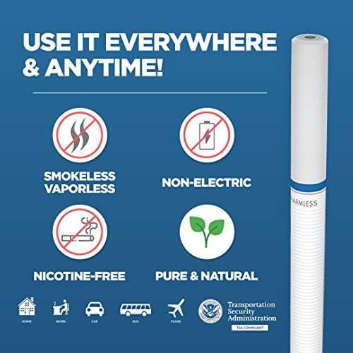 Inhalador Sin Humo para Dejar de Fumar con Punta Suave y Agarre Masticable, Apoyo a la Fijación Oral, Estudio Clínico, Ayuda para Dejar de Fumar (1 - imagen 5