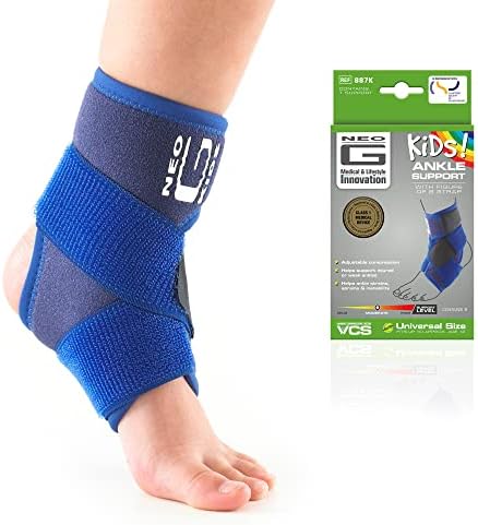 Férula para Tobillo Neo-G para Niños - Soporte para Artritis Juvenil, Dolor Articular y Lesiones - Compresión Ajustable - Dispositivo Médico Clase 1 - imagen 1