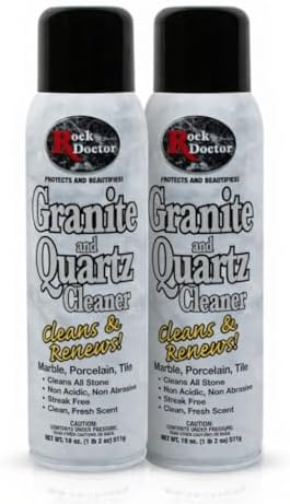 Limpiador Rock Doctor para Granito, Renueva Superficies, Spray de Limpieza para Encimeras de Granito/Mármol, Pack de 2 de 18 Fl Oz - imagen 1
