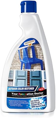 RENOVADOLT Restaurador de Color para Exteriores 16.5oz - Restaurador de Plástico y Vinilo para Persianas, Protege de Daños por Sol y Oxidación - imagen 1