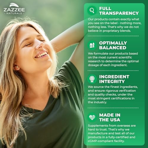 Zazzee Extracto de Mucuna Pruriens 8:1, 1000 mg, 220 Cápsulas Veganas, 20% L-Dopa, Suministro para 110 Días, Natural y No Transgénico - imagen 5
