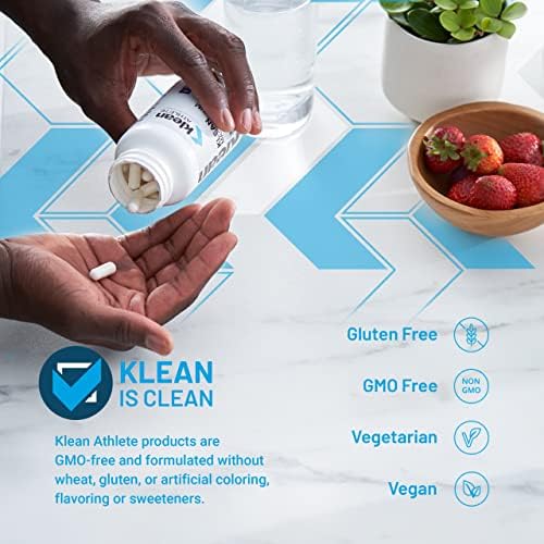Klean ATHLETE Klean Magnesium | Apoya la Producción de Energía (ATP), Contracción y Relajación Muscular, Mejora el Tiempo de Recuperación | - imagen 3