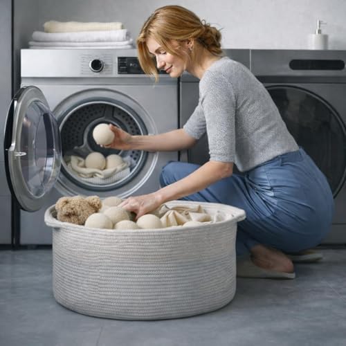 Bolas de Secado de Lana de Nueva Zelanda Premium - Paquete de 6, 100% Orgánicas, Hechas a Mano, Reutilizables, Reducen el Tiempo de Secado - - imagen 6
