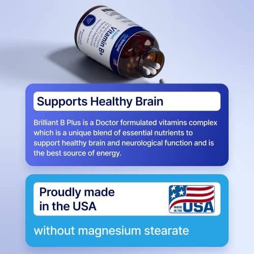 AgeImmune Complejo de Vitaminas B con Vitamina D3, B12, B6, Magnesio Bisglicinato y Folato como Metilfolato - Suplemento Methylated B - 60 Cápsulas - - imagen 8