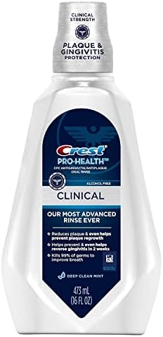 Enjuague Bucal Crest Pro-Health Clinical CPC Antigingivitis/Antiplaque Sabor Menta Profunda, 473 ml (Paquete de 2) - imagen 8