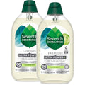 Detergente para Ropa Séptima Generación Ultra Concentrado Aroma Limpio 2 Paquetes 132 Lavados, Transparente, Power Plus, 23.1 Onzas - imagen 1