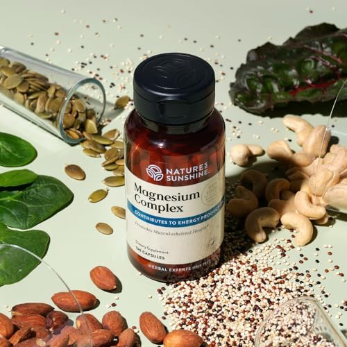 Complejo de Magnesio de Nature’s Sunshine - Suplemento de Magnesio de Alta Potencia con Citrato y Malato para Relajación, Absorción Óptima, Función - imagen 3