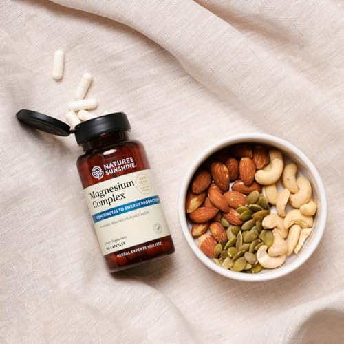 Complejo de Magnesio de Nature’s Sunshine - Suplemento de Magnesio de Alta Potencia con Citrato y Malato para Relajación, Absorción Óptima, Función - imagen 6