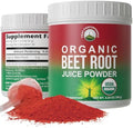 Polvo de Remolacha Orgánica - Suplemento de Jugo de Remolacha Ultra Puro. 100% Puro, Aumenta el Óxido Nítrico. Superalimento Keto, Paleo, Vegano Rico - imagen 1