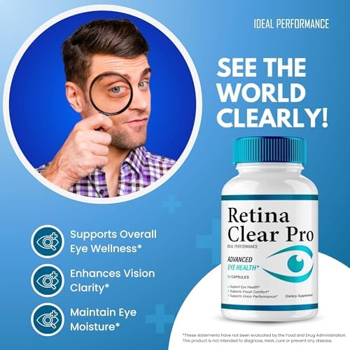Suplemento para los Ojos Retina Clear - Cápsulas Retina Clear - Máxima Potencia, Fórmula Avanzada Natural para el Bienestar Visual, Reseñas de - imagen 4