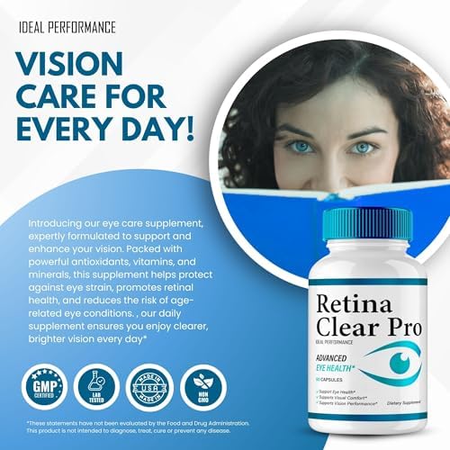 Suplemento para los Ojos Retina Clear - Cápsulas Retina Clear - Máxima Potencia, Fórmula Avanzada Natural para el Bienestar Visual, Reseñas de - imagen 5