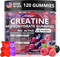 Gomitas de Creatina Crasye 5000mg para Hombres y Mujeres, Creatina Monohidratada con BCAA y Taurina, Suplemento Pre-Entrenamiento Sin Azúcar - 120 - imagen 1