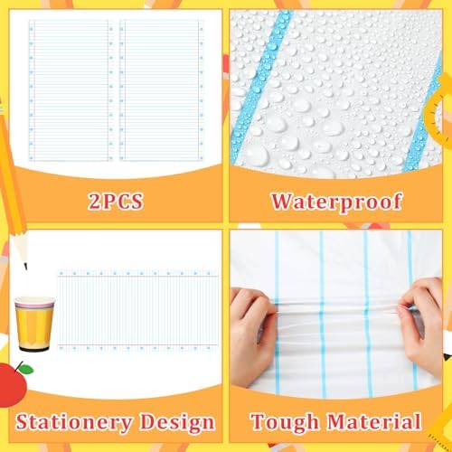 Decoración de Graduación para Jardín de Niños Reallnaive 146 Piezas - Platos de Papel de Manzana, Utensilios Desechables y Manteles para el Aula - imagen 4