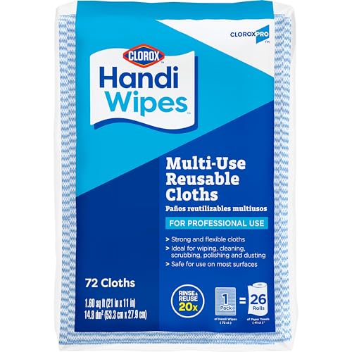 CloroxPro Toallitas Reutilizables Clorox Handi Wipes, Paquete de 72 Unidades - imagen 2