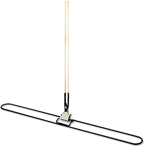 Mango para trapeador de polvo Boardwalk 1490, madera lacada, cabeza giratoria, 1 pulg. de diámetro x 60 pulg. de largo - imagen 2