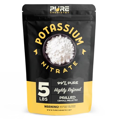Pellets de Nitrato de Potasio Ecoxall, 99% Puro, Eliminador de Tocones, Fertilizante para Plantas y Césped, 5 lbs - imagen 1