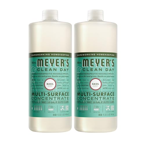 MRS. MEYER'S CLEAN DAY Concentrado Multiusos Diario, Aroma a Albahaca, 32 Oz - Paquete de 2 Botellas - imagen 2